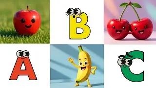A to Z Fruits Alphabet Song 🍓 | ABC Learning for Toddlers & Preschoolers | Energypac Kids TV #abcd 