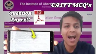 ITT Module Test Important MCQ | ITT Top 50 question | ITT Vlog | Yug Mittal