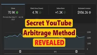 Secret YouTube Arbitrage Method I Use to Earn High AdSense CPM