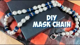 Diy Mask necklace / face mask chain / Hobby Lobby diy / Holiday gift ideas