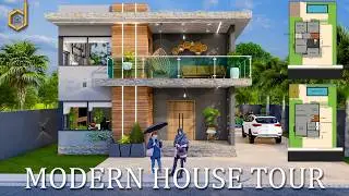 Inside a Stunning Modern 3 Bedroom Small House with Pool