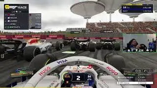 Chinese GP Full Race | F1 25 Liam Lawson driver career