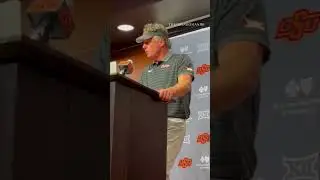 Mike Gundy: 'Third- and fourth-down conversions weren't good for' OSU vs Tulsa