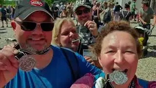Viking Walk p&aring; Ravnsborg Sommermarked.