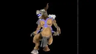 Minotaur Test Pose (FK rig)