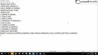 67-Data Manipulation Language (DML) - Merge