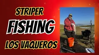 Los Vaqueros Fishing Adventure | Big 23&rdquo; Striper, No Trout Bite