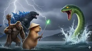 Phần 2 Hồ Loch Ness : Capy nón lá, Bigfoot & Godzilla Hợp Sức Đánh Bại Quái Vật Hồ Loch Ness