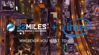 22MILES Interactive Wayfinding & INTEL Solutions
