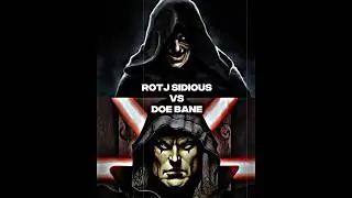 Darth Sidious VS Darth Bane #starwarseu #starwars