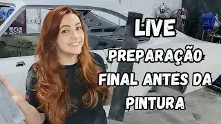 #EP46 LIVE Menina de Oficina - PREPARAÇÃO FINAL ANTES DA PINTURA
