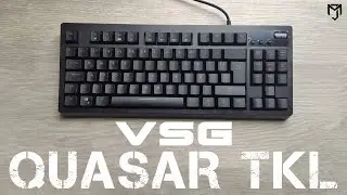 VSG QUASAR / EL MEJOR TECLADO MECANICO TKL, review en menos de 5 minutos