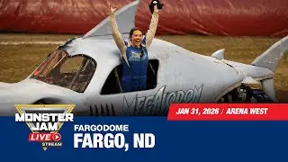 Monster Jam: Fargo, ND - 1 (Full Event) | Jan 31, 2026 | Arena West