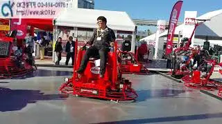 Ride on power trowels MP245  알렌 유압쌍발기 36인치