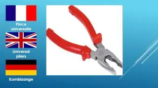 Technical Vocabulary in 3 languages (French, English and german) 2