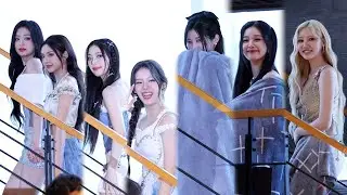 BABYMONSTER (베이비몬스터) ‘치키타 넘어진 후 손 잡아주는 아현과 아사’ (엠카운트다운 퇴근길) | M COUNT DOWN • 240711