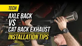 How to Install a Cat-Back or Axle-Back Exhaust