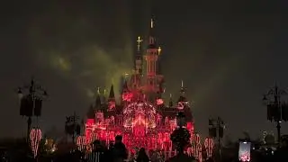 Shanghai Disneyland Light Show