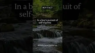 In A Boys Pursuit Of Self expression | DailyFactsQuickCuts