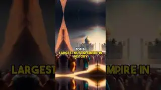 Top 5 Largest Muslim Empire In History !! ✨ #islam #shorts #muslimhistory #viral