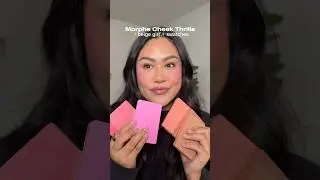 Morphe cheek thrills swatches #makeup #morphe #blush #makeupswatches