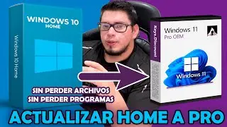 Como Actualizar tu PC con Windows 10 HOME a Windows 11 PRO Sin Perder los Archivos ni la LICENCIA