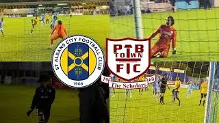 SCHOLARS STEAL THE POINTS LATE ON! | ST ALBANS CITY VS POTTERS BAR TOWN VLOG