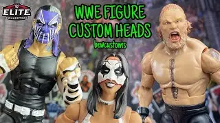 КАСТОМНЫЕ ГОЛОВЫ ДЛЯ ФИГУРОК WWE!!