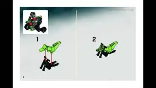 BUILDING INSTRUCTIONS FOR LEGO WORLD RACERS SNAKE CANYON   8896