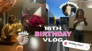 Sweet Sixteen vlog || hotel, Urban Air, friends