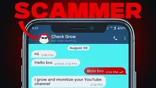 @CheckGrow07 Is A Scammer | He Almost Scammed My Channel | Fake Challenge Exposed 