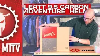 MIJN LEATT 9.5 ADV HELM UNBOXING: EERSTE INDRUK & MEEKLEUREND VIZIER | MOTOR TEST TV 2025