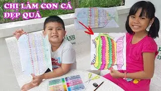 Trang Troll Vinh Con Cá Miệng To Là Có Thật #trangandvinhtv