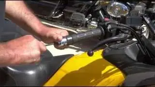 Lidlox Helmet Lock Install on a Honda Gold Wing