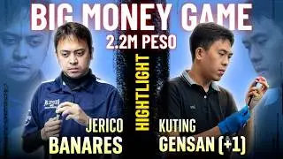 [Hightlight] JERICO BANARES vs KUTING GENSAN (+1) | BIG MONEY GAME