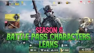 CODM SEASON 6 BATTLE PASS CHARACTERS LEAKS COD MOBILE S6 BP CHARACTERS 720p