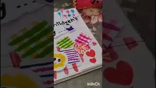 Children's day journaling |Happy Children's Day 💓💓🎉to all my Lil viewers 💝👍|Bhavya 🌸|