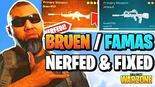 Modern Warfare: Warzone ISO BUFF, BRUEN Nerf Again, FAMAS 5.56 Exploit FIXED, Warzone Update & MORE!
