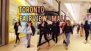 Fairview Mall, Walking Tour Shopping Centre Mall, Toronto Canada