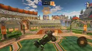 Triple Air Touch to Strike -Rocket League