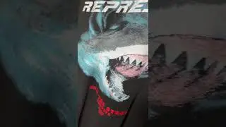 Футболка Represent оверсайз в черном цвете в магазине Gorilla Shop