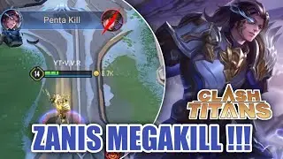AoV : ZANIS MEGAKILL INDIA VERSION !!! - CLASH OF TITANS/AOV