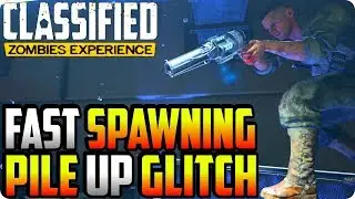 BO4 Zombie Glitches: Fast Spawning Pile Up Glitch - Classified Glitches