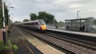 800101 1D15 London Kings Cross to Leeds LNER diversion Lea Road Station Gainsborough 6/11/2022
