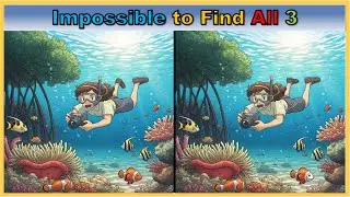 【Spot the Difference | Brain Health】 Memory & Focus Training Puzzle | Dementia Prevention