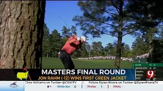 Rahm Wins Masters By 4 Shots Over Koepka, Mickelson For 2nd Major Title