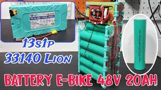 Build a 48V 20Ah Lithium Battery Pack (33140 Cells) - Replace 4 Lead-Acid Batteries
