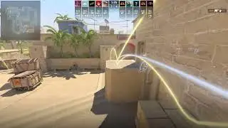 ПРАВИЛЬНЫЙ способ закоптить лестницу на Mirage в CS2