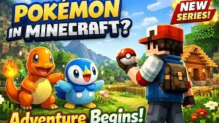 Where Minecraft Meets Pok&eacute;mon Dreams A New SMP Begins🩵✨