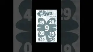 Thai Lottery 3UP HTF Tass and Touch 16-09-2025 || Thai Lottery Result Today | Thailand lottery